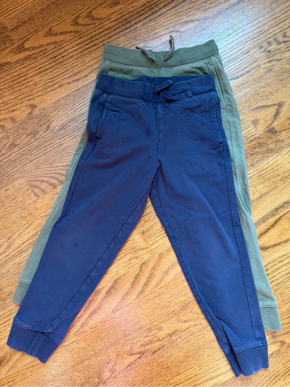 Primary Boys Navy and Olive Pull-On Joggers